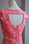 FUCHSIA SET OF PALAZZO PANTS AND A WRAP TOP