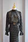 BLACK AND GOLD SET