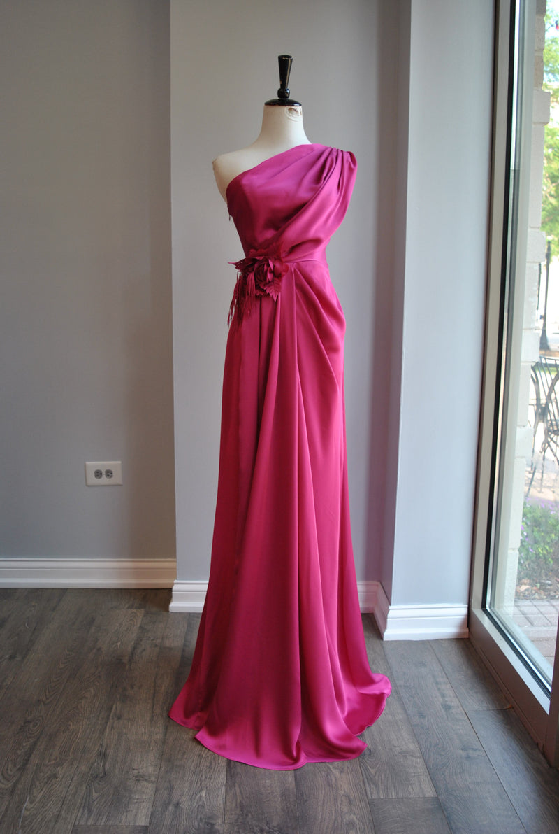 ORCHID LONG EVENING GOWN