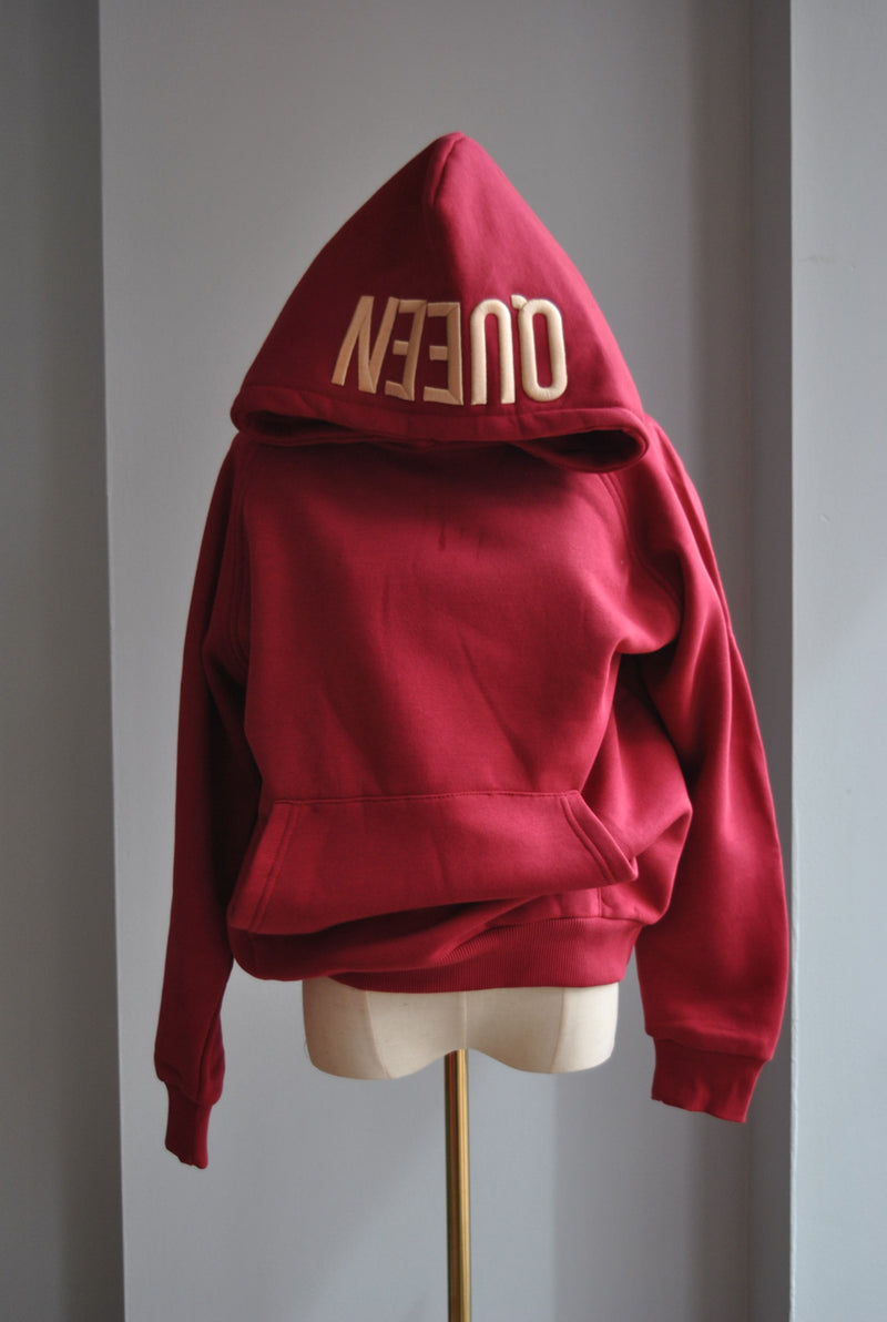 QUEEN SWEATSHIRT - BURGUNDY