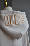 QUEEN SWEATSHIRT - OATMEAL