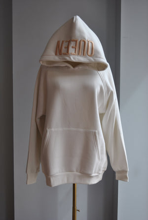QUEEN SWEATSHIRT - OFF WHITE