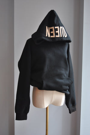 QUEEN SWEATSHIRT - BLACK