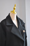 BLACK CROPPED SPRING JACKET