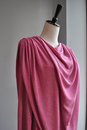 CLEARANCE - CANDY  PINK MINI PARTY DRESS WITH OPEN BACK