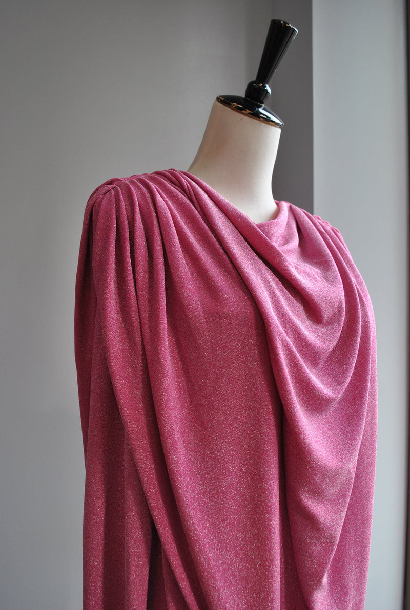 CLEARANCE - CANDY  PINK MINI PARTY DRESS WITH OPEN BACK