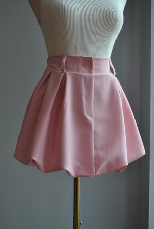 BLUSH PINK SPRING SKORT