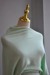 MINT SPRING ASYMMETRIC SWEATER TOP