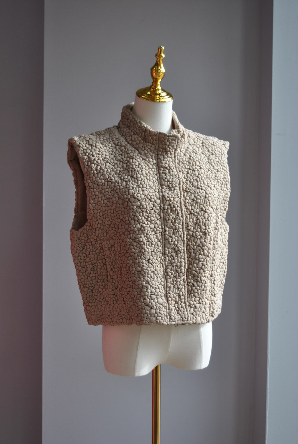 BEIGE VEST