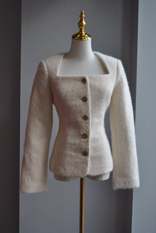 GREY BLAZER WITH SEQUINS