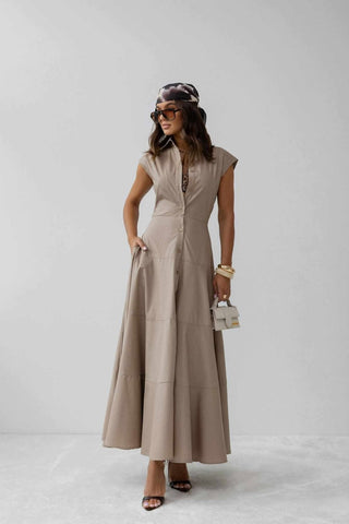 BLACK VELVET STRAPLESS MIDI DRESS