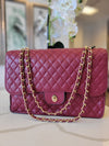 BURGUNDY VEGAN LEATHER GUILTED CUTOFF CROSSBODY BAG