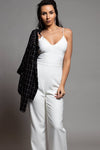 WHITE CLASSIC JUMPSUIT