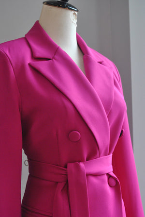 ORCHID SUIT WITH DIAMONDS