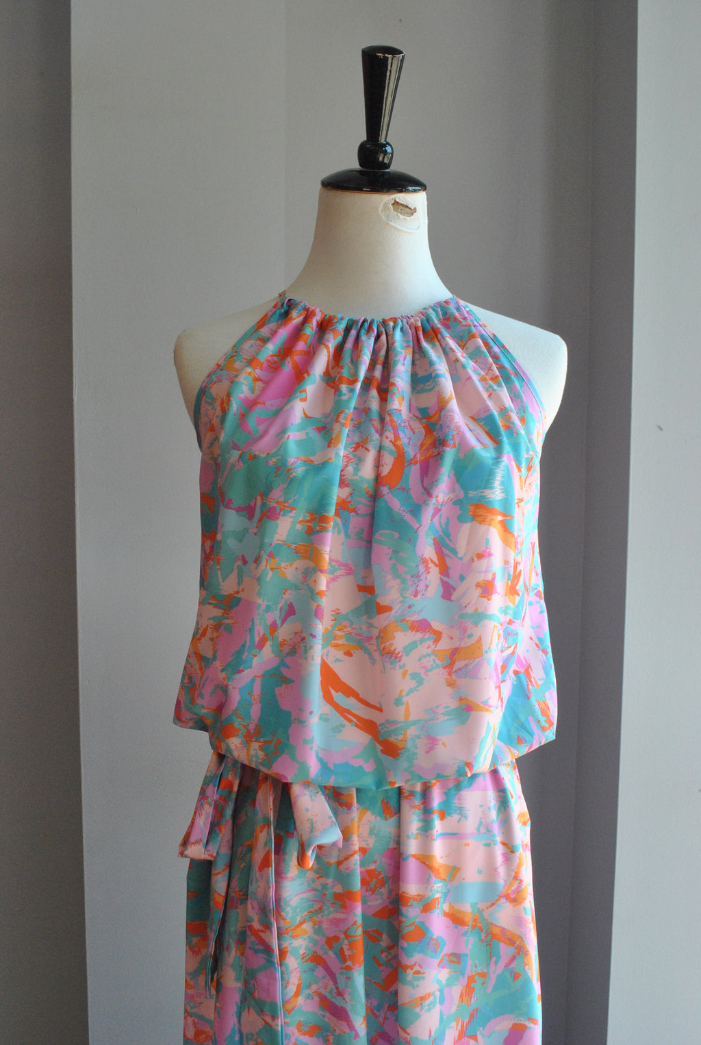 MULTICOLOR SUMMER DRESS - ONE SIZE