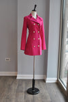 FUCHSIA SPRING DOUBLE BREASTED JACKET