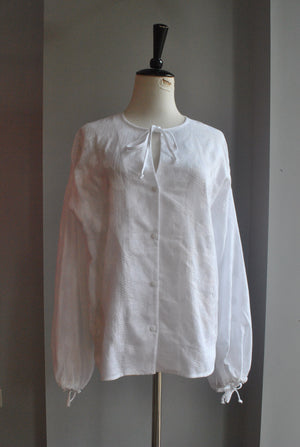 WHITE COTTON SHIRT