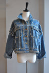 BEADED JEAN OVERSIZED JACKET