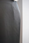 BLACK PALAZZO SILKY FLAIR HIGH WAISTED PANTS