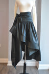 CLEARANCE - HIGH AND LOW BLACK SKIRT