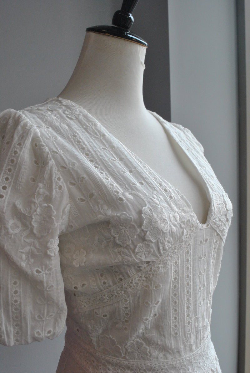 CLEARANCE - WHITE SUMMER JUMPSUIT