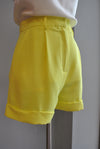 YELLOW SHORTS