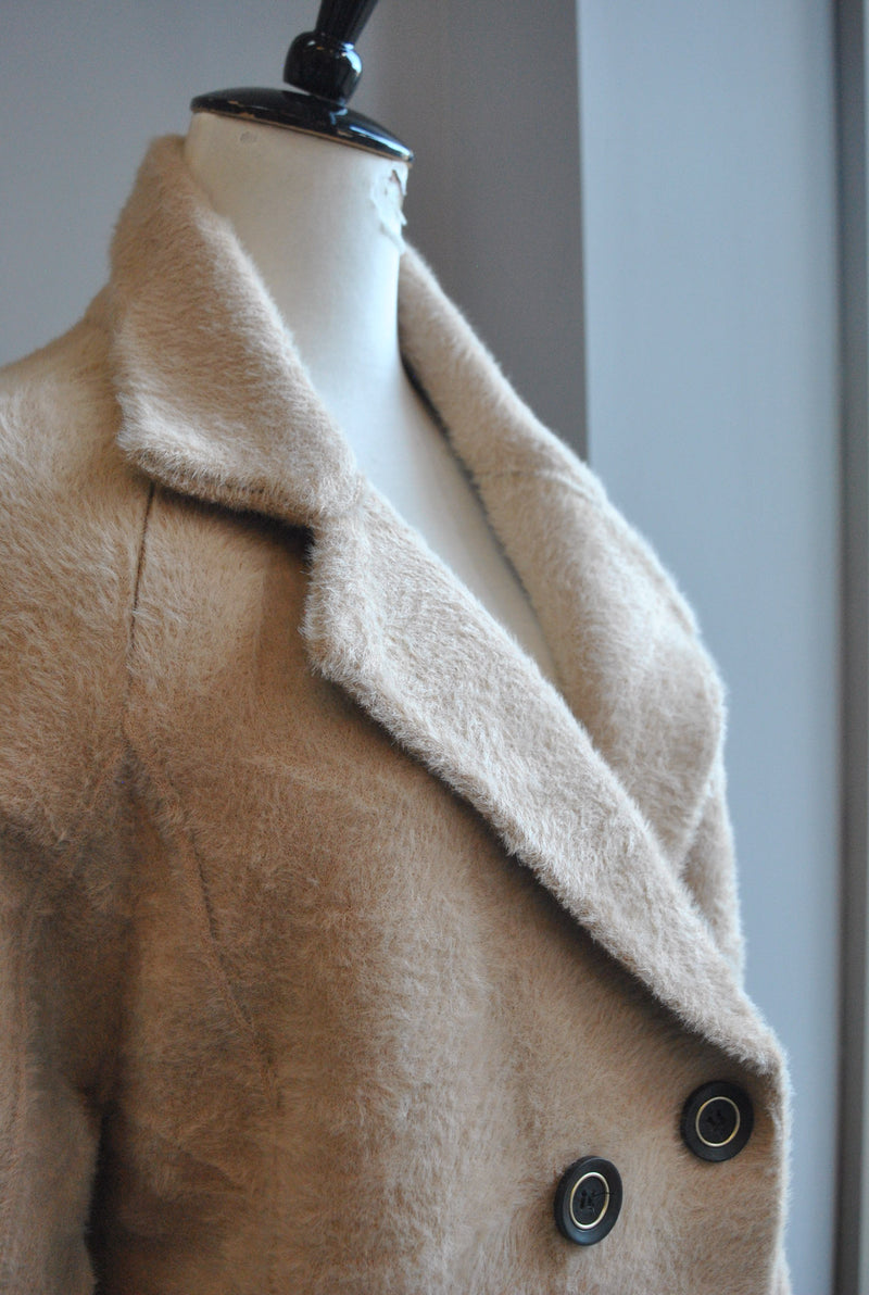 BEIGE ALPAKA JACKET