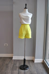 YELLOW SHORTS