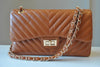 CARAMEL GUILTER SHOULDER BAG