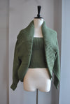 CLEARANCE - OLIVE GREEN SWEATER SET