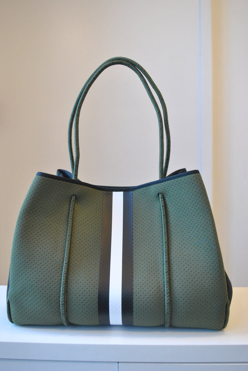 OLIVE GREEN OVERSIZED TOTE