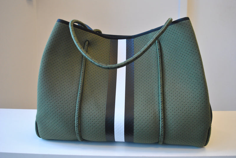 OLIVE GREEN OVERSIZED TOTE