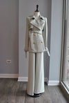 CLEARANCE - OATMEAL LINEN LOOK SUIT