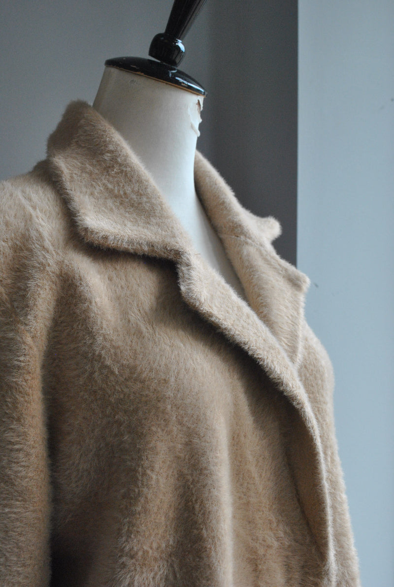 BEIGE ALPAKA COAT