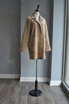 BEIGE ALPAKA COAT