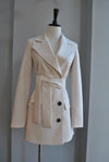 BEIGE JACKET WITH A BELT