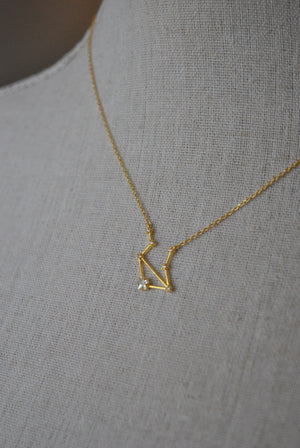 LIBRA DELICATE GOLD NECKLACE
