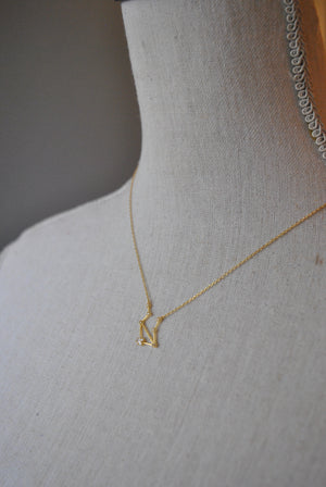 LIBRA DELICATE GOLD NECKLACE