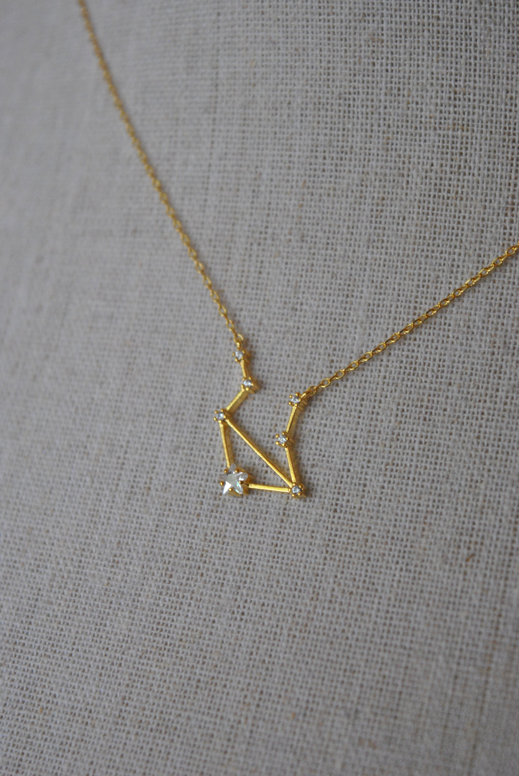 LIBRA DELICATE GOLD NECKLACE