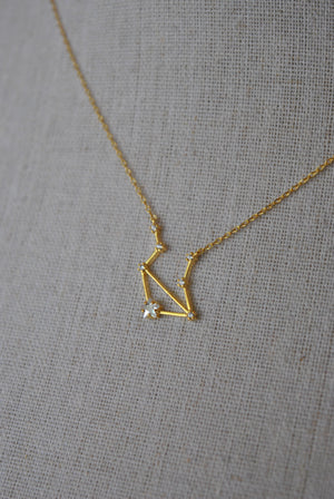 LIBRA DELICATE GOLD NECKLACE