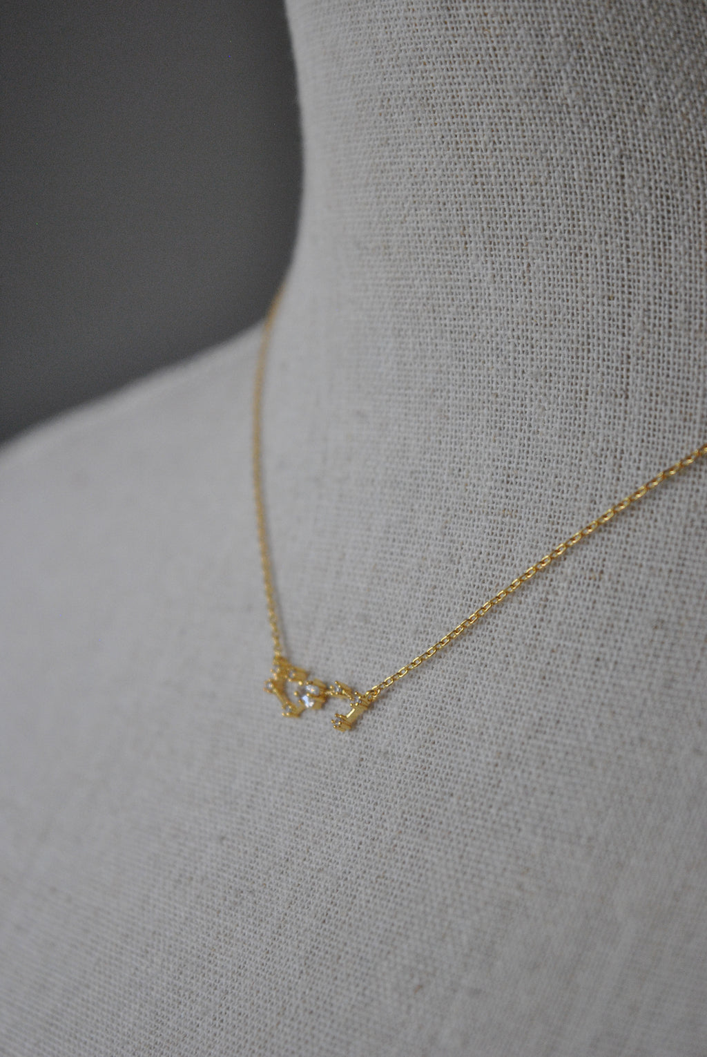 SCORPIO GOLD DELICATE NECKLACE