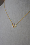 AQUARIUS GOLD DELICATE NECKLACE