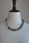 PEACOCK JUMBO FRESHWATER PEARL NECKLACE