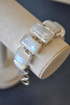 SLVER COLLECTION - MOONSTONE STATEMENT BRACELETS