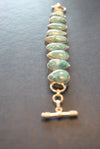 SILVER COLLECTION - LARIMAR STATEMENT BRACELET