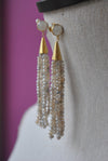 MYSTIC MOONSTONE LONG STATEMENT EARRINGS