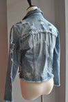 DESTRESSED JEAN JACKET