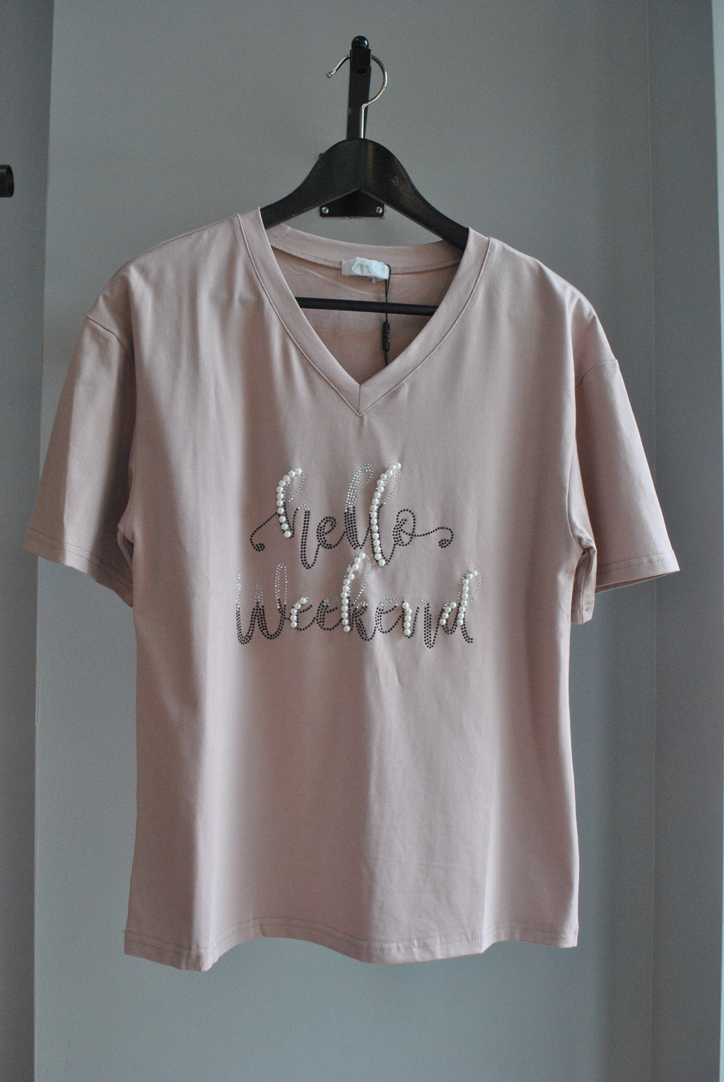 GRAPHIC T-SHIRT - TAUPE