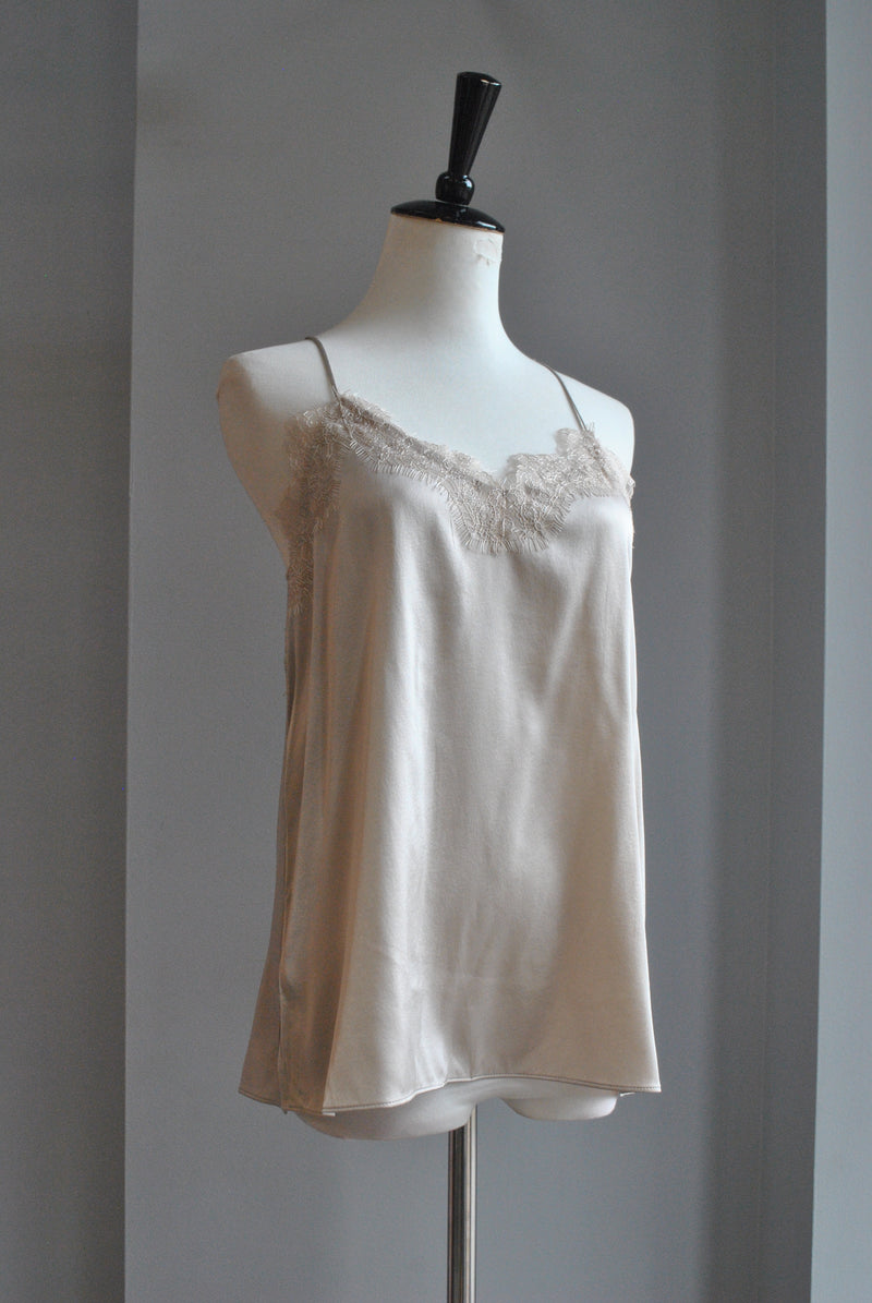 CHAMPAGNE SIMPLE BASIC CAMI