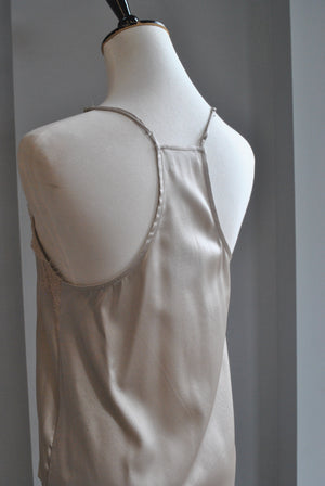 CHAMPAGNE SIMPLE BASIC CAMI